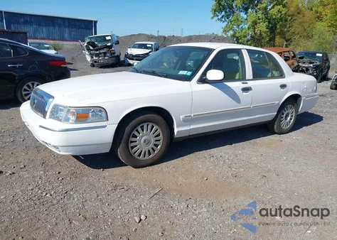2008 Mercury Grand Marquis Ls из США, поврежденный, VIN 2MEFM75V68X628846